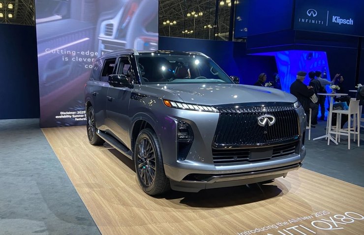 Infiniti QX80, автосалон в Нью-Йорку, автошоу в Нью-Йорку