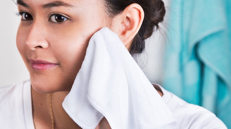 девушка, полотенце, фото