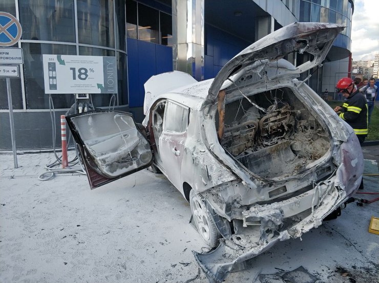 Последствия пожара. Фото: ГУ ДСНС в Хмельницкой области