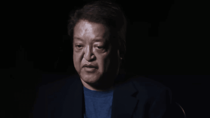 Терранс Ватанабе під час інтерв'ю, присвяченого його історії найбільшого програшу в казино Лас-Вегаса