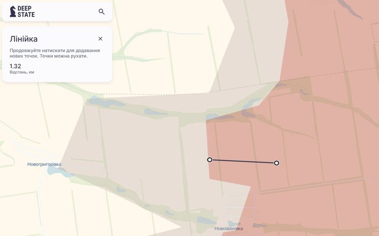 ЗС РФ просунулись поруч з Новоіванівкою 23 вересня