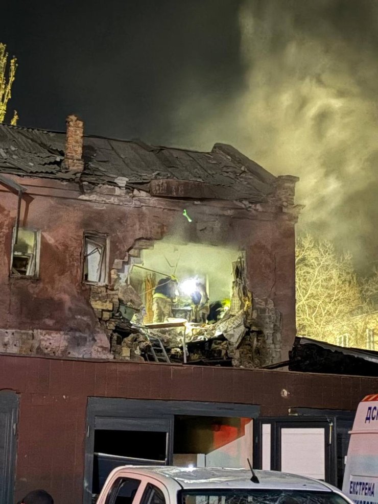 Зруйнований будинок в Одесі