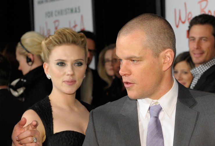 Скарлетт Йоханссон и Мэтт Деймон