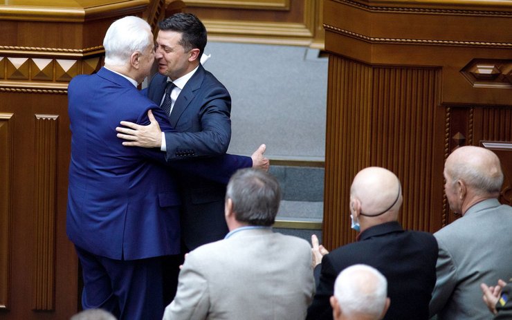 фото, Владимир Зеленский, Леонид Кравчук