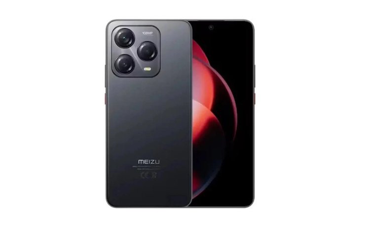 Meizu Note 22 смартфон рендер