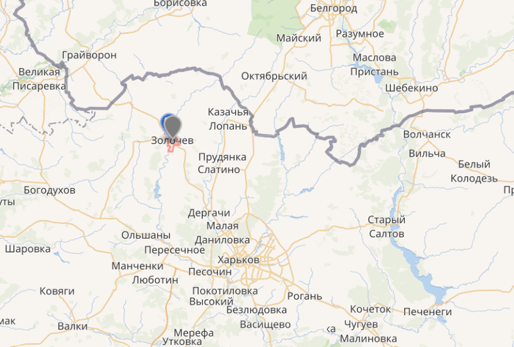 Золочев, Харьковская область, война, фото