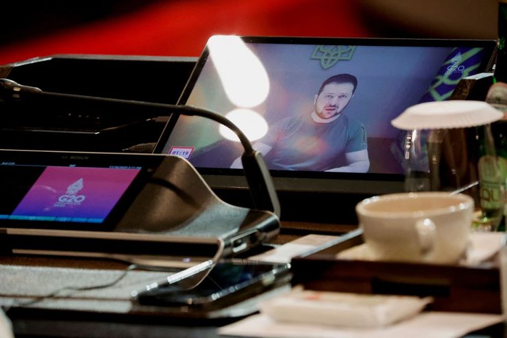 Владимир Зеленский, саммит G20