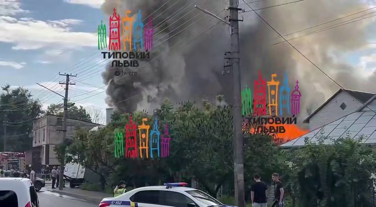 пожежа, супермаркет, вогонь