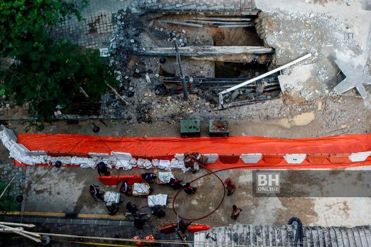 карстовая воронка, куала лумпур, малайзия