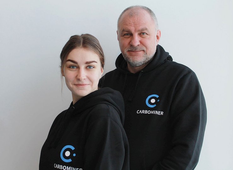 Николай и Виктория Осейко из Carbominer в рейтинге стартапов