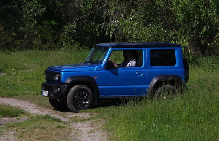 Новый Suzuki Jimny, Suzuki Jimny 2023, Suzuki Jimny, тест Suzuki Jimny, внедорожник Suzuki