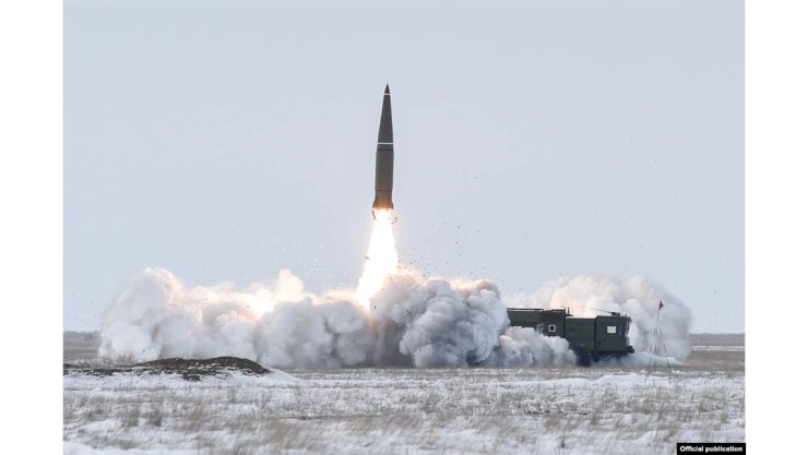запуск Искандера, ОТРК "Искандер-М", ракета искандер