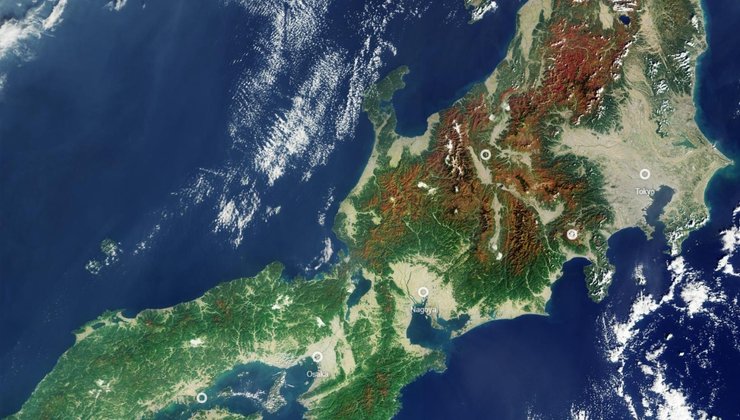 космос японія осінь