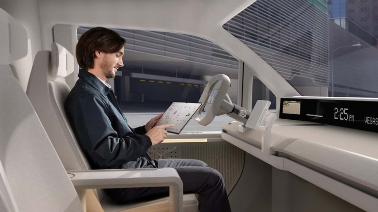 Салон Kia PV5, электромобили kia, электромобиль Kia