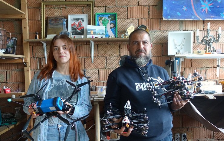 виолета олейник, дроны, бпла