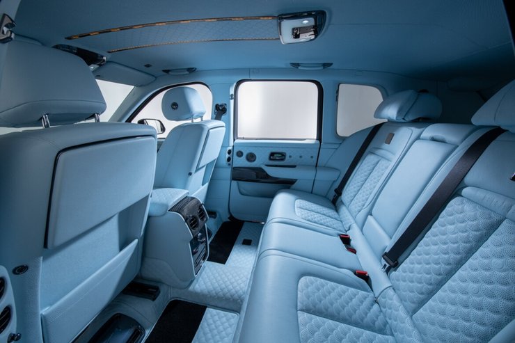 салон Rolls Royce Cullinan, кроссовер Rolls Royce, тюнинг Rolls Royce Cullinan