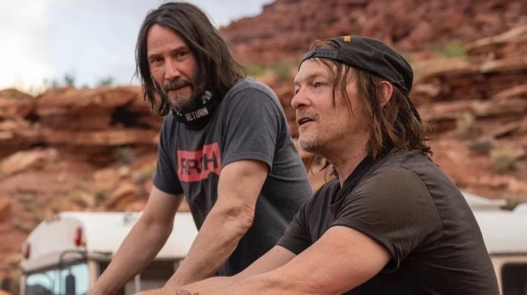 Норман Ридус, Киану Ривз, мотоциклы, штат юта