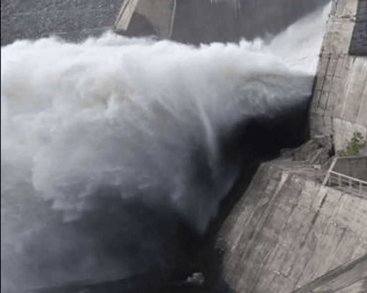 прорив карачунівської дамби, дамба, карачунівська дамба, дамба Кривий Ріг, обстріл дамби у Кривому Розі