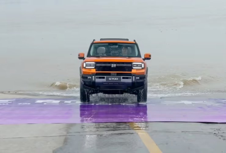 авто в воде