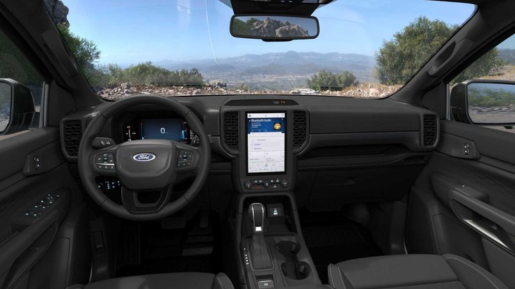 Салон Ford Ranger 2023, Ford Ranger Tremor, Новий Ford Ranger, Ford Ranger, пікап Ford Ranger
