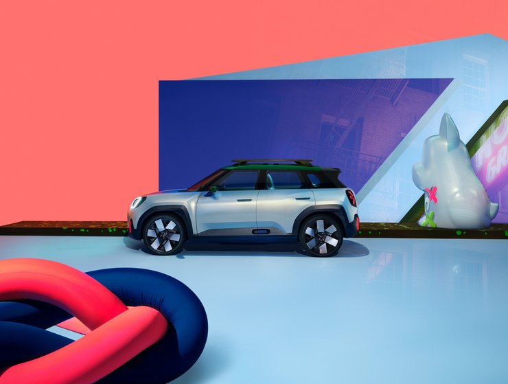 Новий Mini Aceman, Mini Aceman 2022, Mini Aceman, кросовер Mini, електромобіль Mini, електрокар Mini