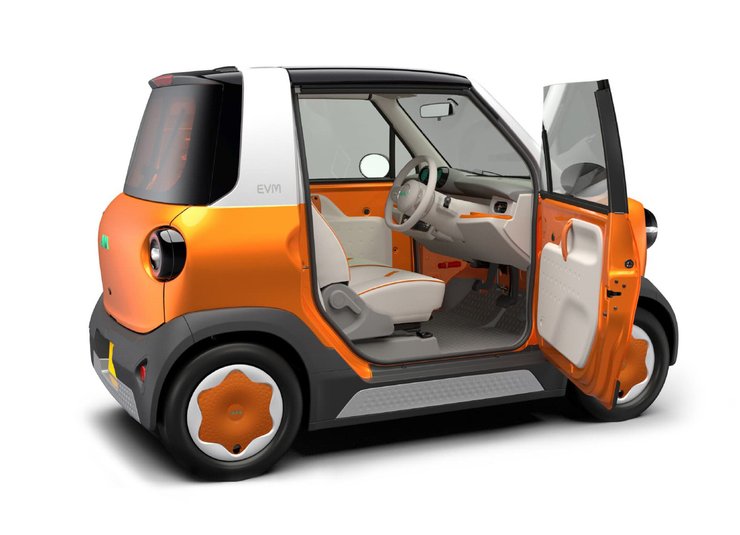 електрокар AIM EVM, AIM EVM, японський електромобіль