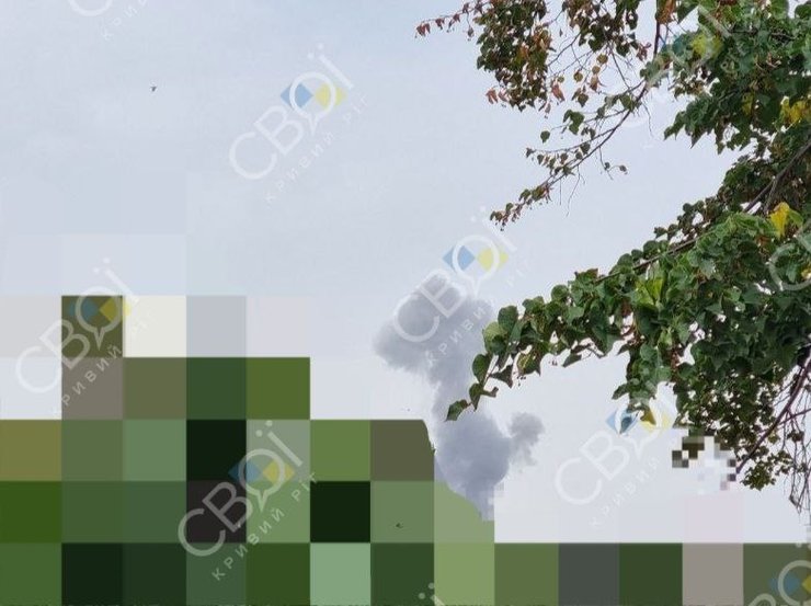 вибухи кривий ріг, удар по кривому рогу, обстріл кривого рогу