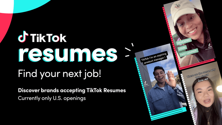TikTok Resumes, TikTok