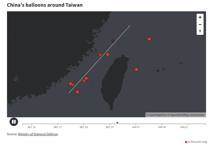 Повітряні кулі Китаю