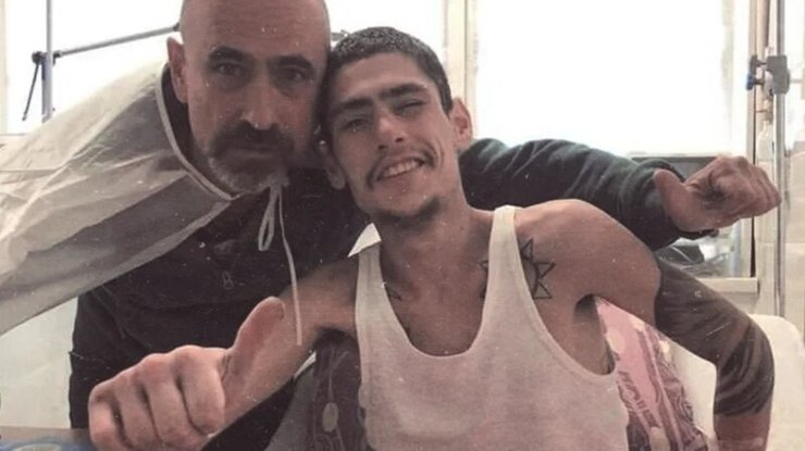 Олександр з сином Олексієм