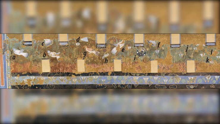 фреска, Стародавній Єгипет