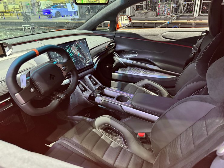 салон GAC Aion Hyper SSR, GAC Aion, китайский электромобиль, китайский суперкар