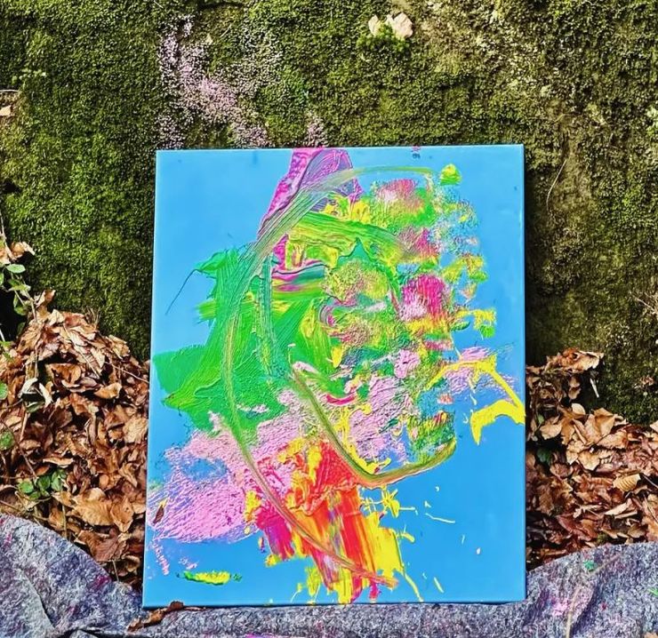 Лоран Шварц, юный художник, продажа картин, курьезы, произведения искусства, Германия, интересные истории