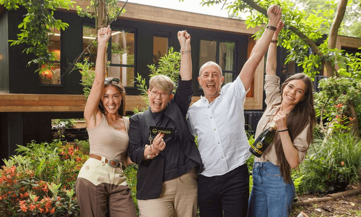 Мужчина выиграл особняк в лотерею, новостройка, современный особняк, победа в лотерее, продала дома, отпуск в особняке