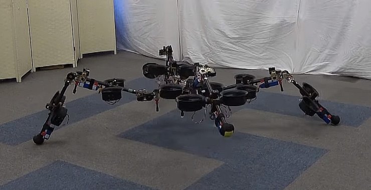 робот-паук, летающий робот, SPIDAR