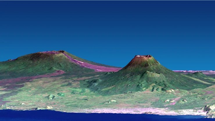 вулканы африка