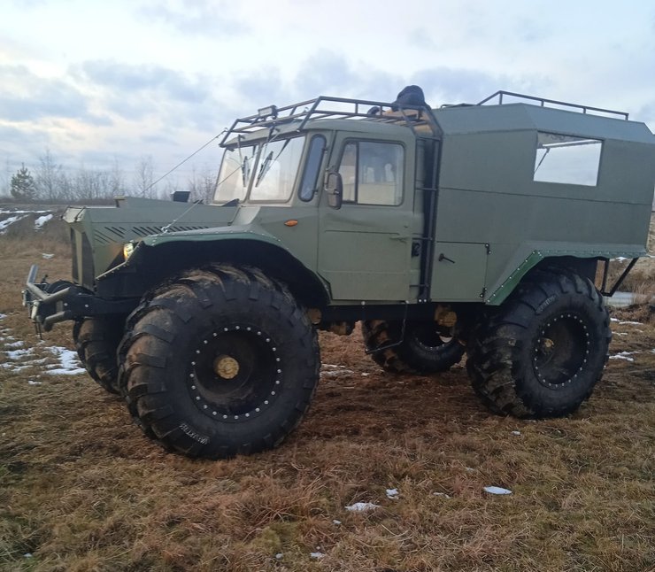 Самодельный украинский вездеход, украинский вездеход, вездеход Triton, болотоход Triton, самодельный автомобиль