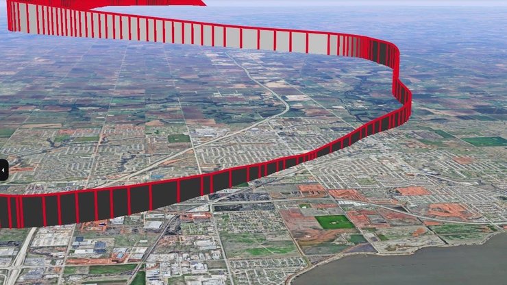 Самолет пролетел очень низко над жилым массивом, Boeing 737, авиалайнер, Southwest Airlines, США, ошибка пилота