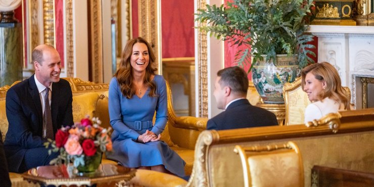 Елена Зеленская и Кейт Миддлтон фото