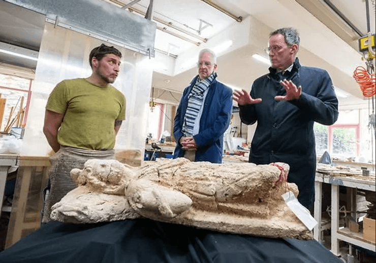 археологія, дослідження, розкопки, розкопки в Німеччині, культ, культ мітри, мітра, божество, римська імперія, стародавній рим, історія, знахідка, святилище, святилище божества, божество сонця