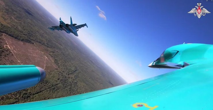 Винищувачі-бомбардувальники Су-34