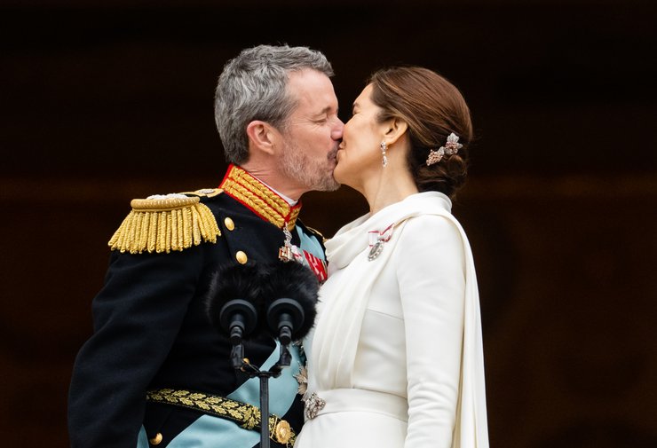 Король Дании Фредерик Х и королева Мэри