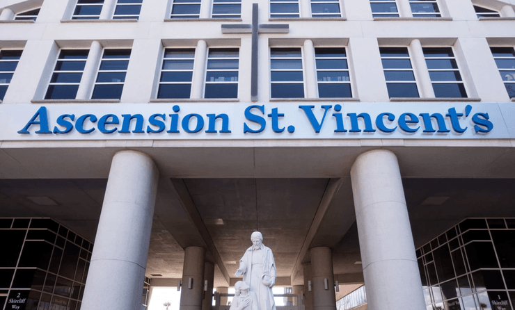 Больница, здание, клиника, госпиталь, St. Vincent’s Riverside Hospital