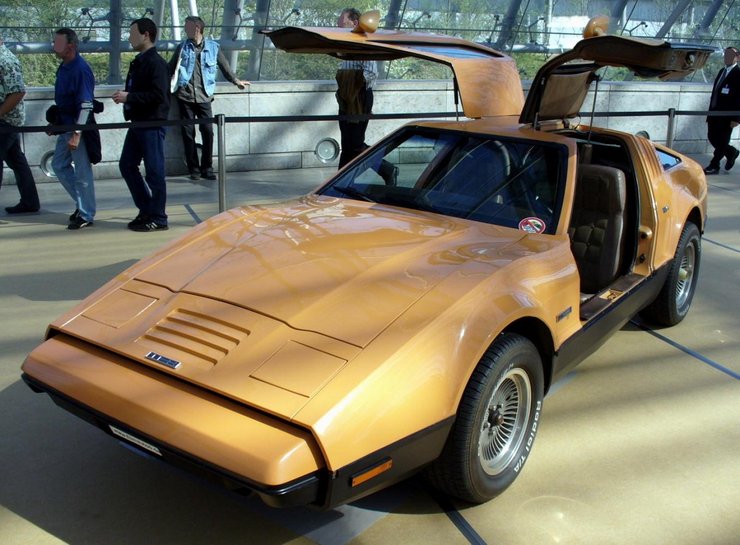Bricklin SV-1 1976 года, спорткар Bricklin