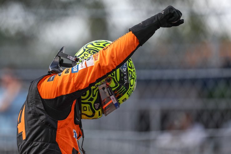 Гонщик McLaren Ландо Норрис