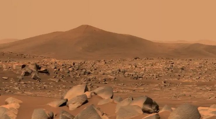 Гора на Марсе