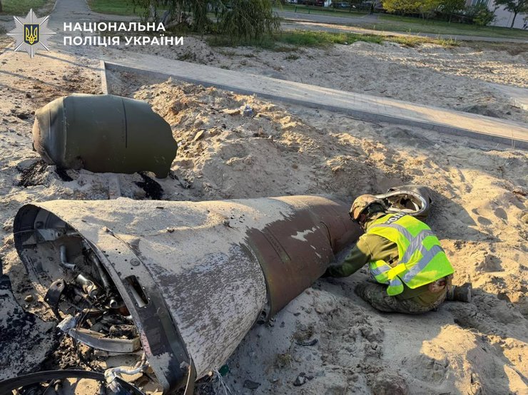 баллистическая ракета, Дарницкий район