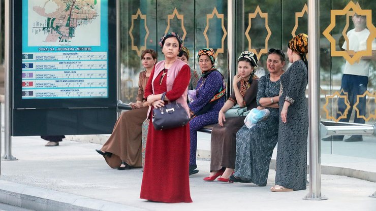 туркменистан, женщины