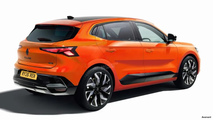 Renault Clio 2026 рендер