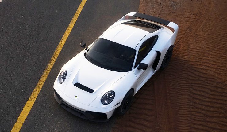 Porsche 911 превратили в покорителя бездорожья.